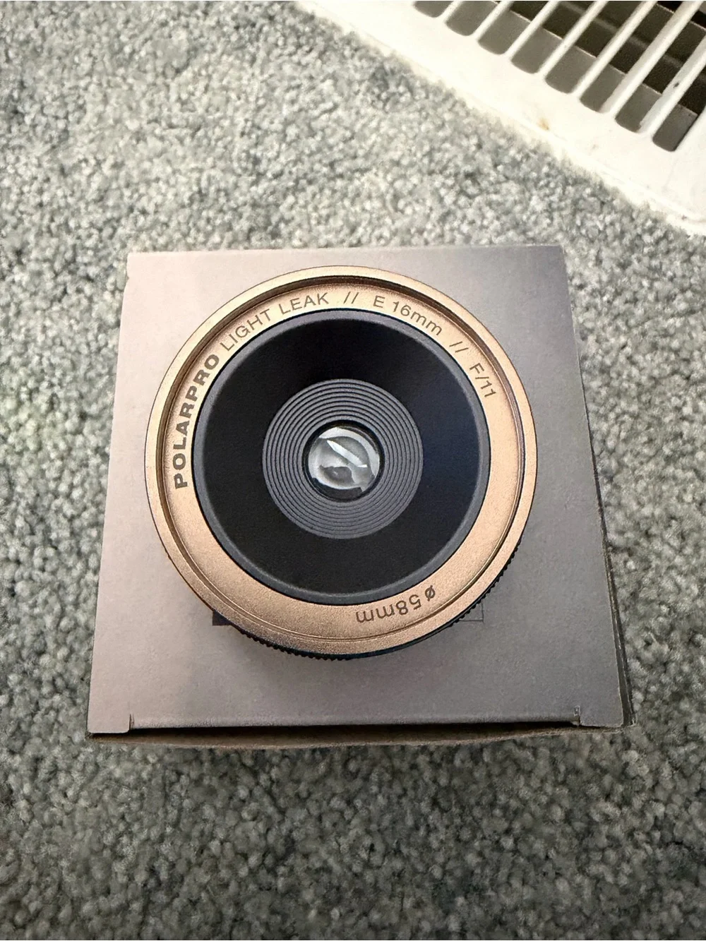 Polarpro Light Leak 16mm Lens
